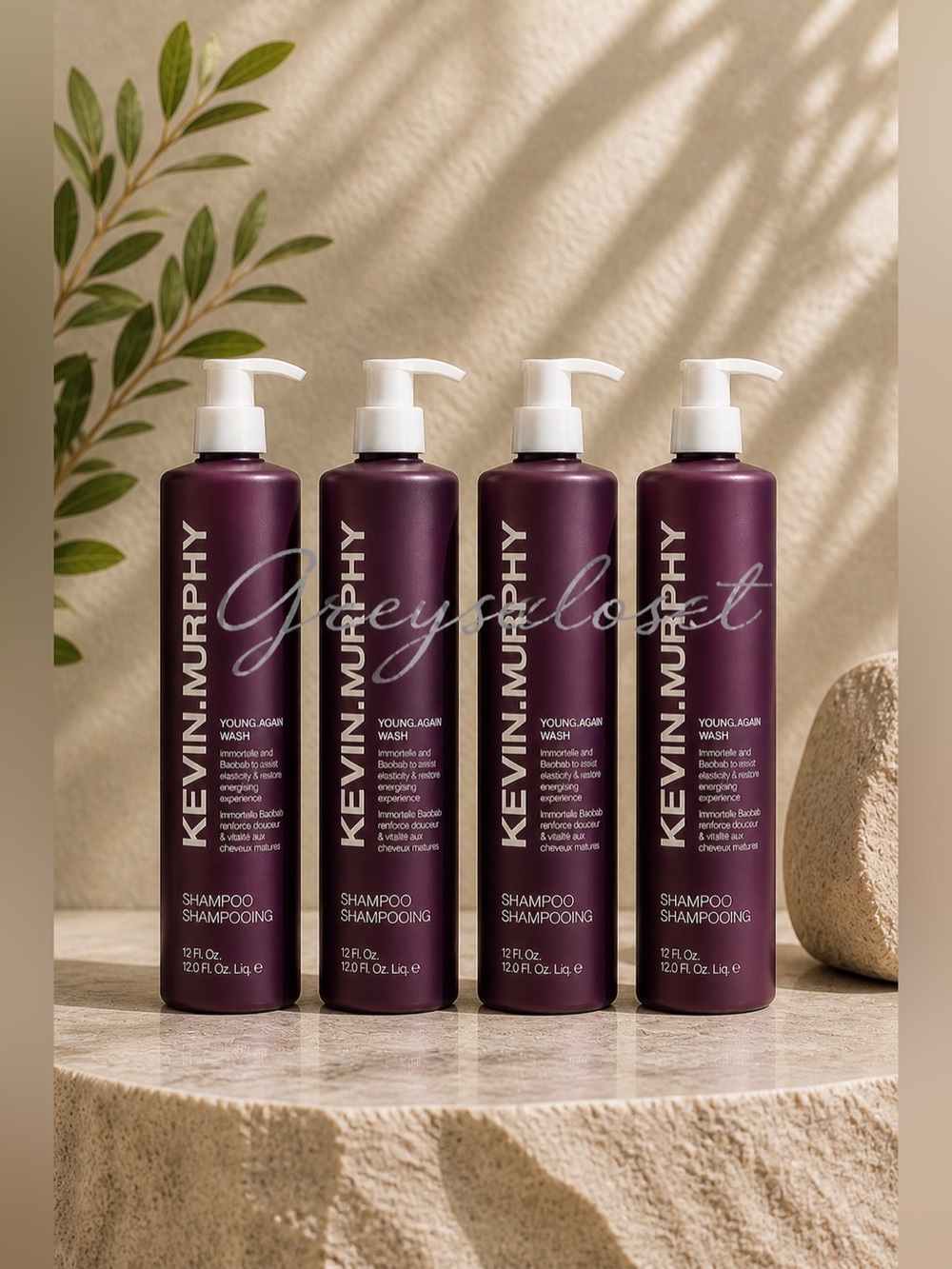(4 PACK) KEVIN MURPHY Young.Again Wash Shampoo | Set of 4 | Luxury Salon Formula